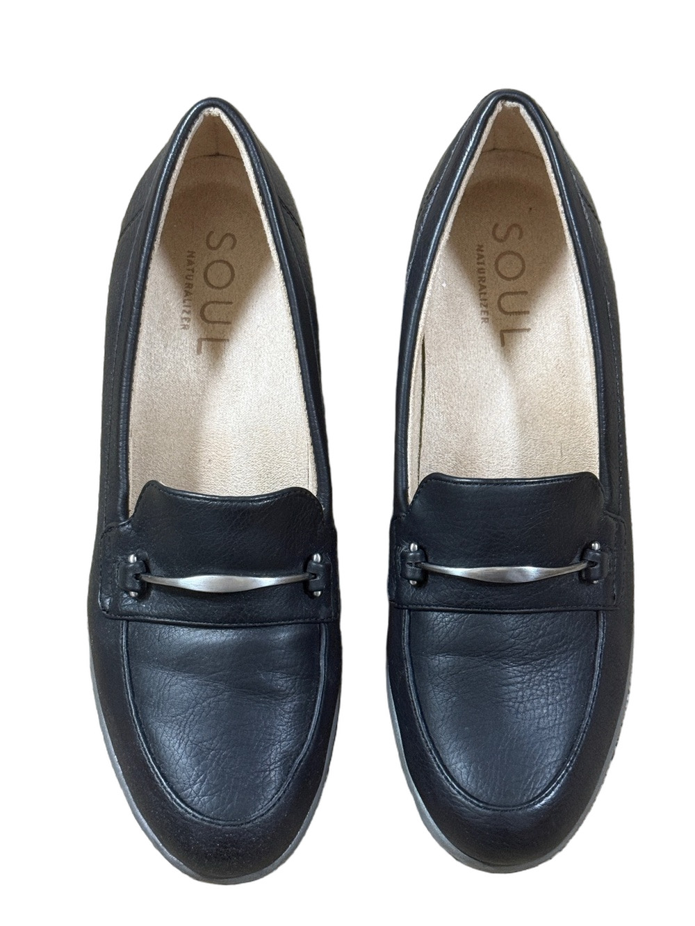 Soul Naturalizer Black Achieve Wedge Loafers SKU1528